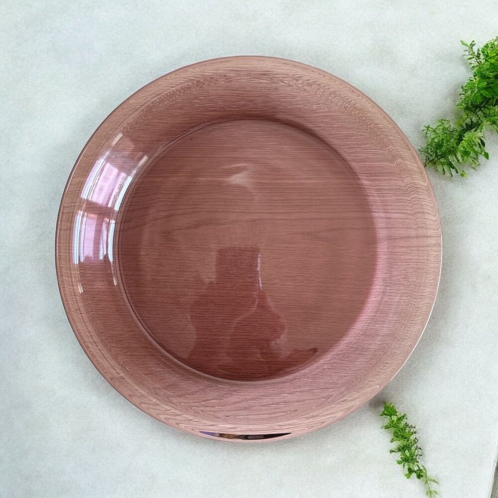 Pyrex Glass Pie Dish 9" Cranberry Baking Pan 209 Made in USA VTG Cottagecore